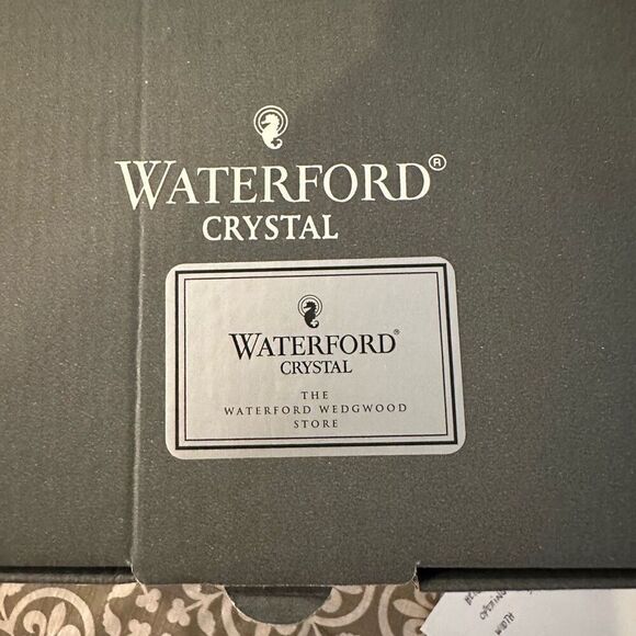 WATERFORD Crystal Archive 6” Rose Bowl Vintage New in Box Rare Signed - Picture 7 of 11